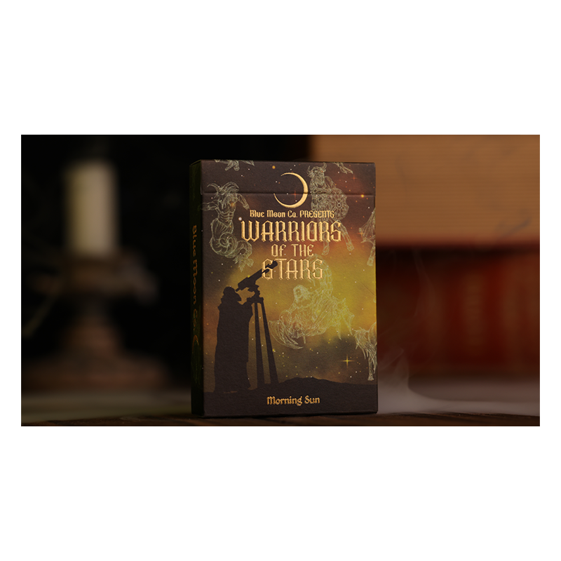 Warriors of the Stars:  Zodiac Playing Cards (Morning Sun) - Blue Moon Co. wwww.magiedirecte.com