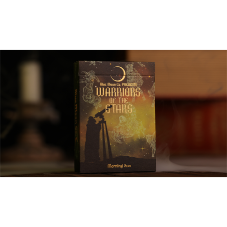 Warriors of the Stars:  Zodiac Playing Cards (Morning Sun) - Blue Moon Co. wwww.magiedirecte.com