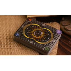 Warriors of the Stars:  Zodiac Playing Cards (Morning Sun) - Blue Moon Co. wwww.magiedirecte.com