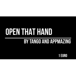 Open That Hand (1 Euro) - Tango Magic wwww.magiedirecte.com