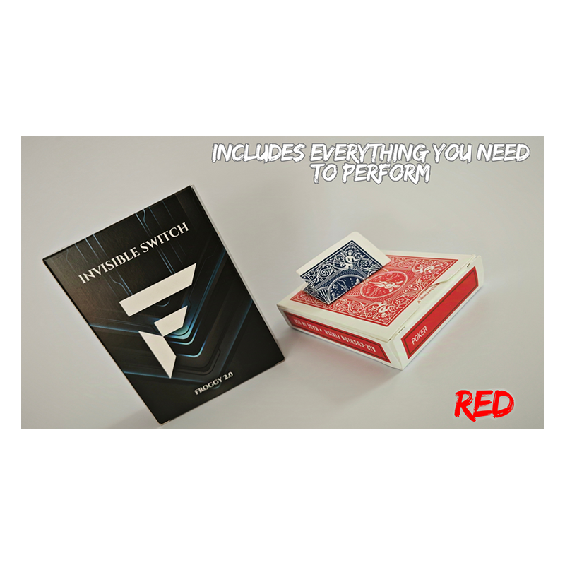 FROGGY 2.0 (RED) - Erick White wwww.magiedirecte.com