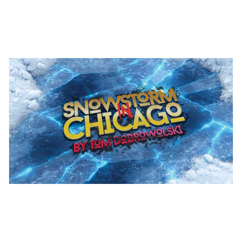 Bigblindmedia Presents Snowstorm In Chicago (Red) - Tom Dobrowolski wwww.magiedirecte.com