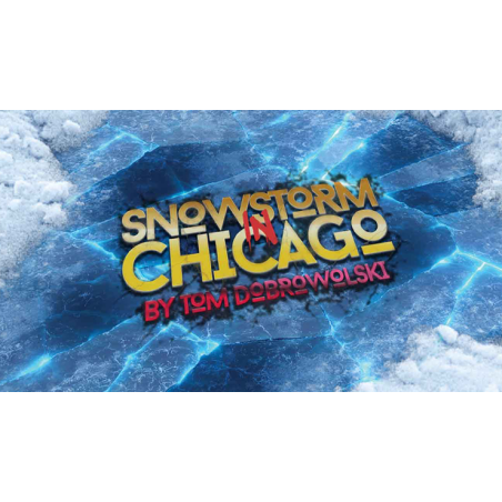 Bigblindmedia Presents Snowstorm In Chicago (Red) - Tom Dobrowolski wwww.magiedirecte.com