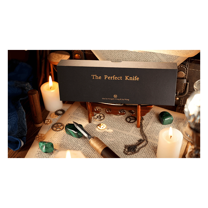 The Perfect Knife by Hongzhi Wang, Jay Wang, & TCC Magic wwww.magiedirecte.com