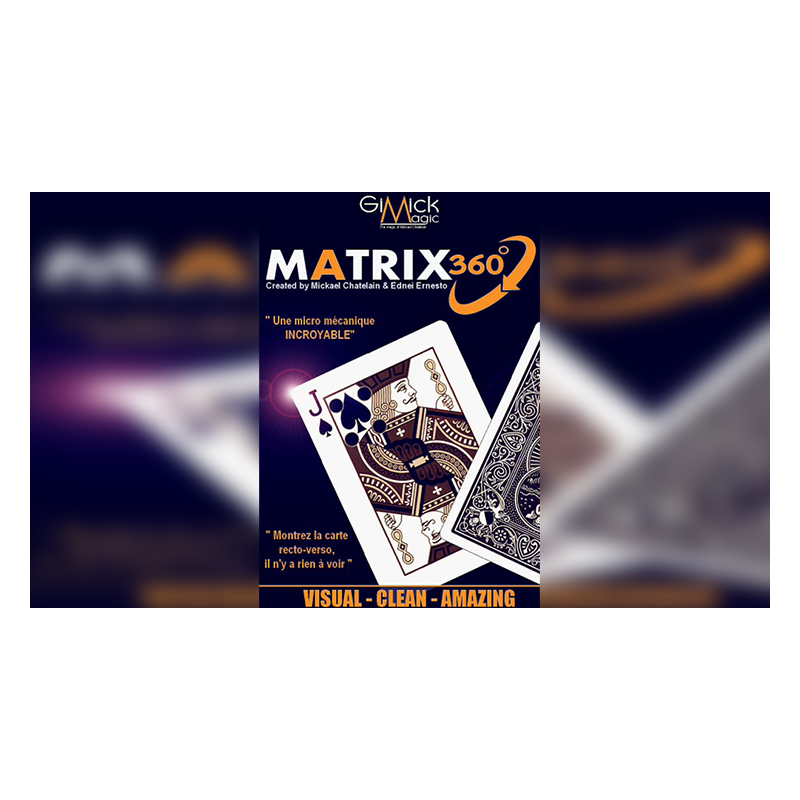 Matrix 360 (Red) - Mickael Chatelain wwww.magiedirecte.com