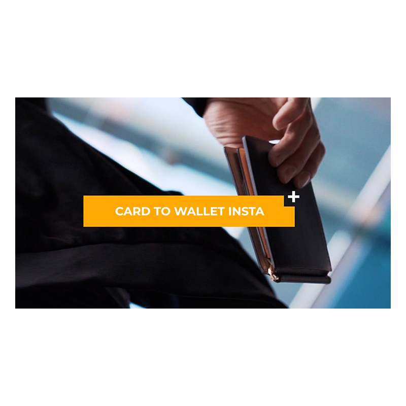 Modern Card to Wallet Insta (Black) - Quiver wwww.magiedirecte.com