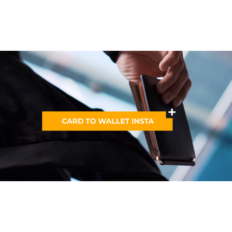 Modern Card to Wallet Insta (Black) - Quiver wwww.magiedirecte.com