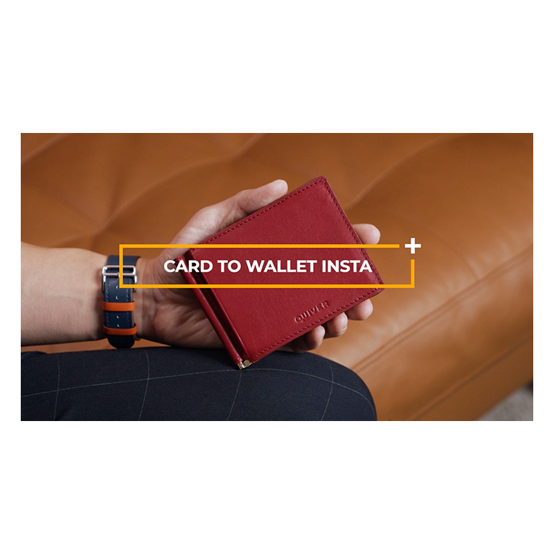 Modern Card to Wallet Insta (Red) - Quiver wwww.magiedirecte.com Modern Card to Wallet Insta (Red) - Quiver wwww.magiedirecte.com