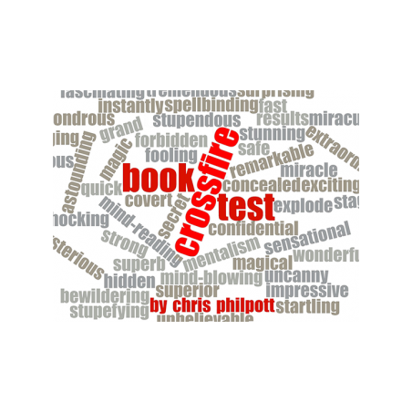 Crossfire Book Test by Chris Philpott - Trick wwww.magiedirecte.com