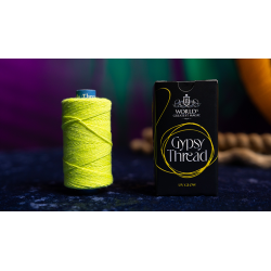 WGM UV GLOW GYPSY THREAD YELLOW REFILL SPOOL by Murphy's Magic  - Trick wwww.magiedirecte.com