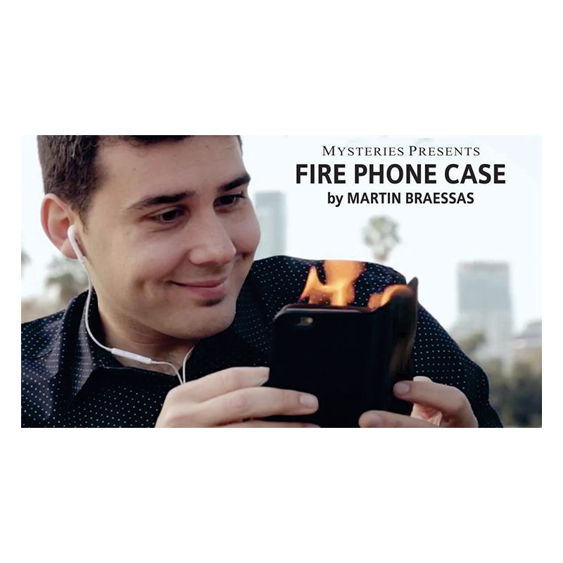 Fire Phone Case (Bigger) by Martin Brasses - Tour de Magie wwww.magiedirecte.com