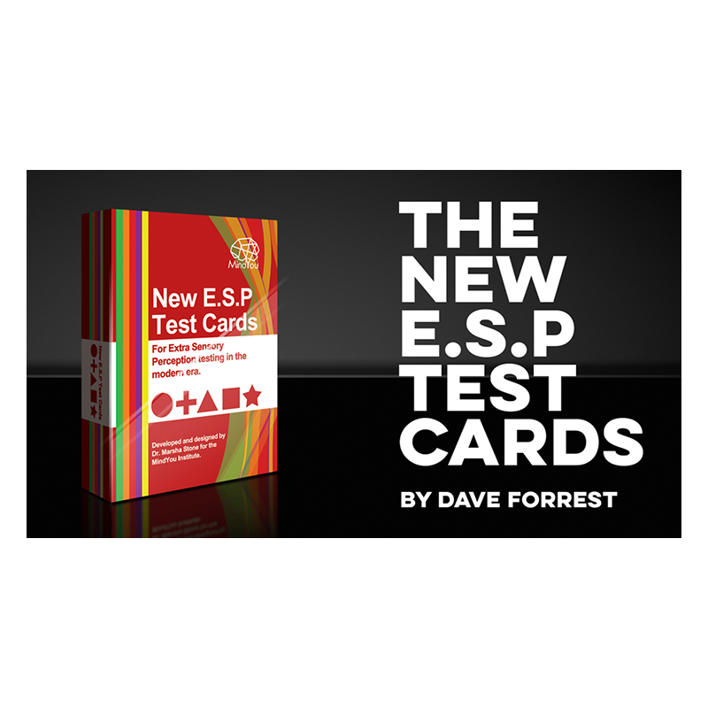 New ESP Test Cards by David Forrest wwww.magiedirecte.com
