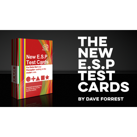 New ESP Test Cards by David Forrest wwww.magiedirecte.com