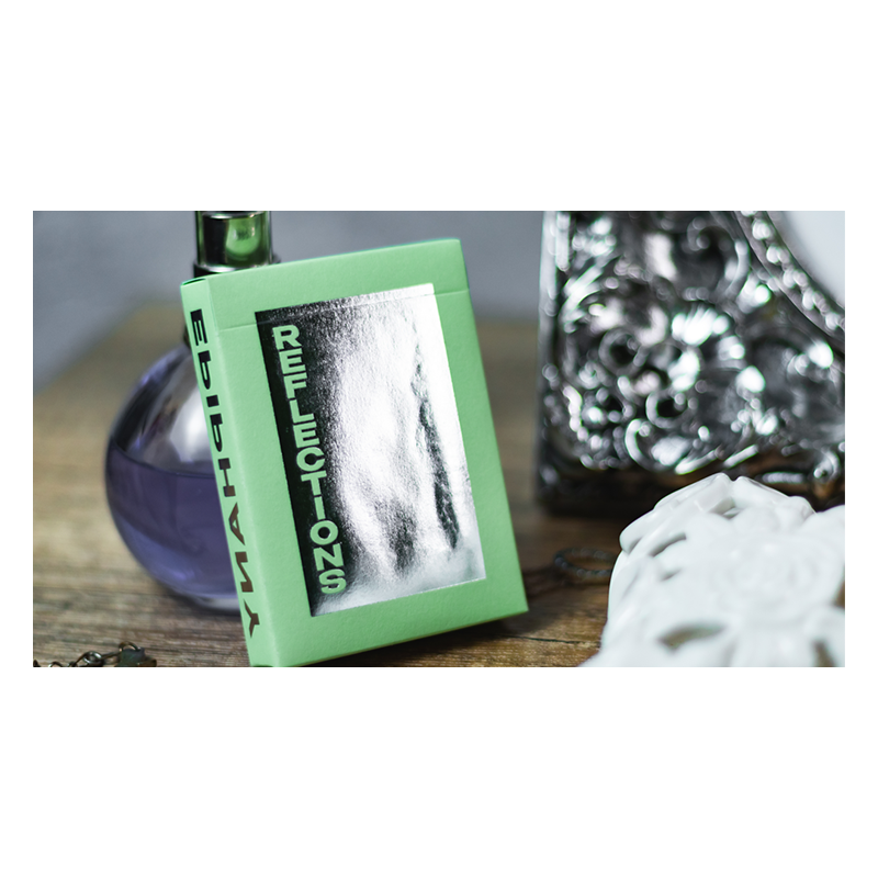 Reflections Epiphany (Green) Playing Cards by Emily Sleights wwww.magiedirecte.com