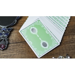 Reflections Epiphany (Green) Playing Cards by Emily Sleights wwww.magiedirecte.com
