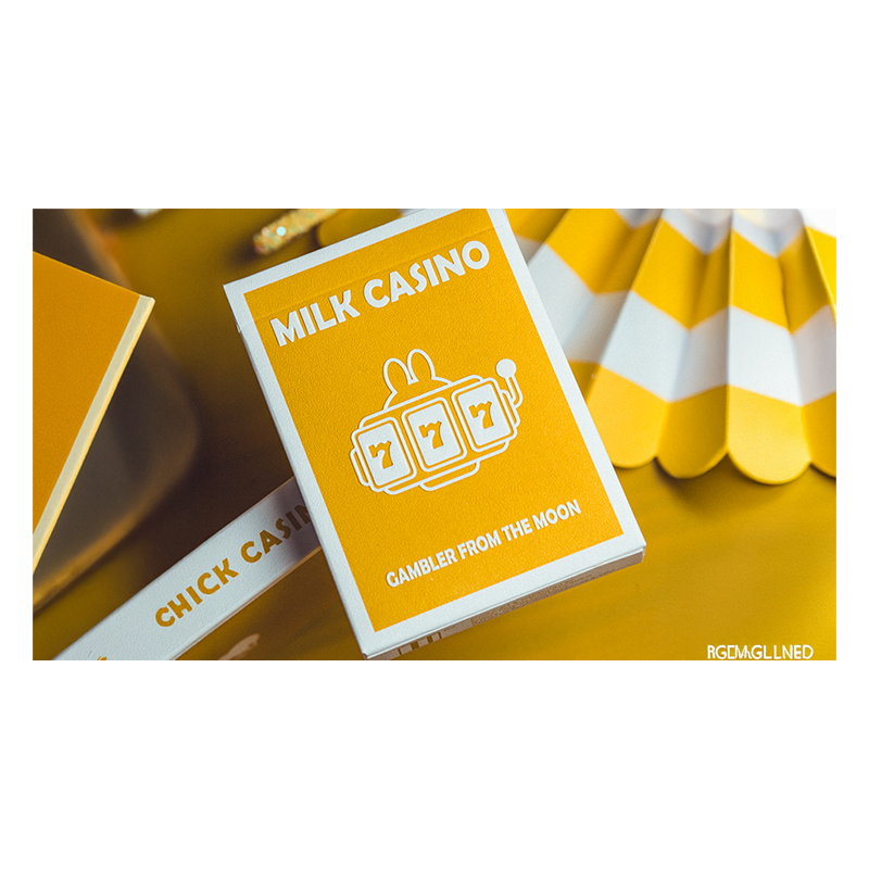 The Milk Casino Deck - Bacon Playing Card Company wwww.magiedirecte.com