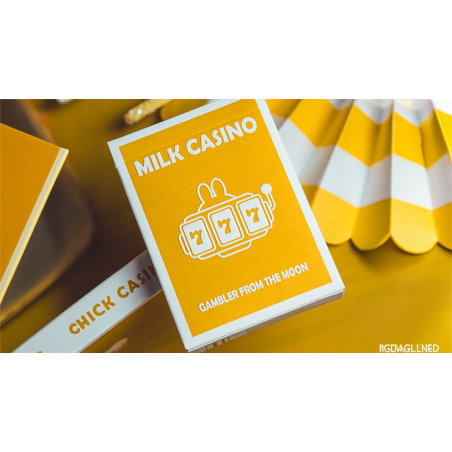 The Milk Casino Deck by Bacon Playing Card Company wwww.magiedirecte.com