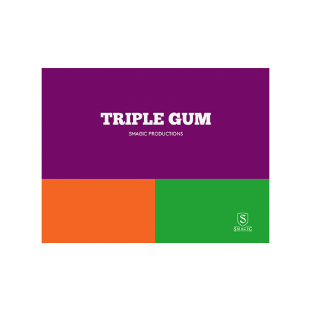 TRIPLE GUM by Smagic Productions - Trick wwww.magiedirecte.com