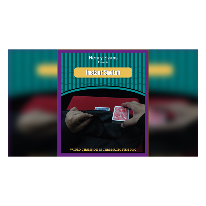 Instant Switch (Blue) - Henry Evans wwww.magiedirecte.com