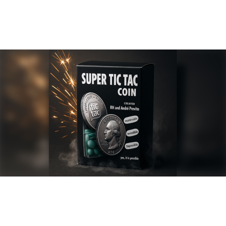 Super Tic Tac Coin - Andra Previato and RH wwww.magiedirecte.com