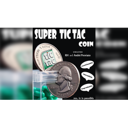 Super Tic Tac Coin - Andra Previato and RH wwww.magiedirecte.com