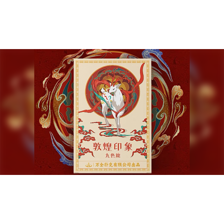 Nine-Colored Deer Playing Cards wwww.magiedirecte.com