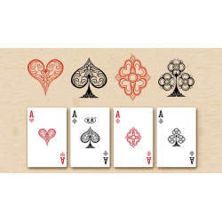 Nine-Colored Deer Playing Cards wwww.magiedirecte.com