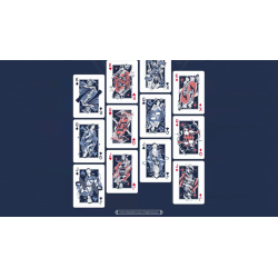 Warriors Of Three Kingdoms (Blue) Playing Cards by YOKAGAME wwww.magiedirecte.com