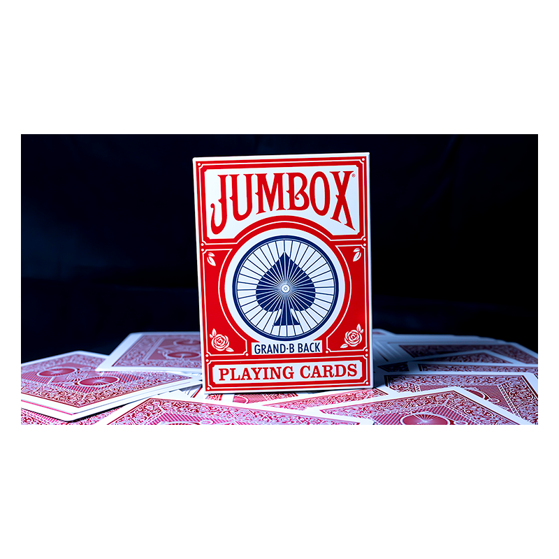 Jumbox Marked Deck (Red) - Magic Dream wwww.magiedirecte.com
