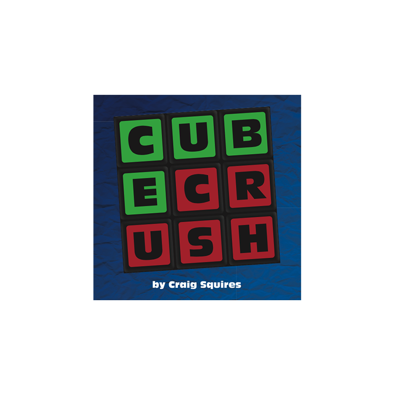Cube Crush (Pack of 50) by Craig Squires - Trick wwww.magiedirecte.com