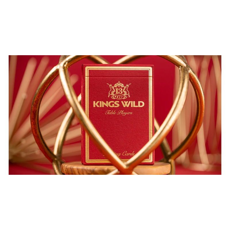 No.13 Table Players Vol.12 Playing Cards - Kings Wild Project wwww.magiedirecte.com