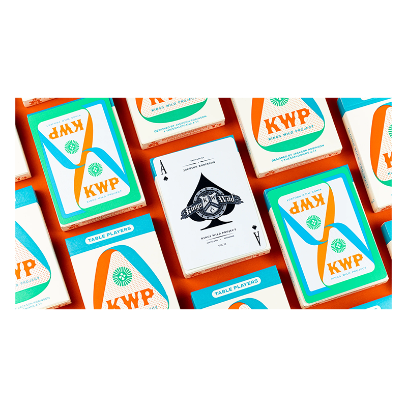 Limited No.13 Table Players Vol.22 Playing Cards by Kings Wild Project wwww.magiedirecte.com