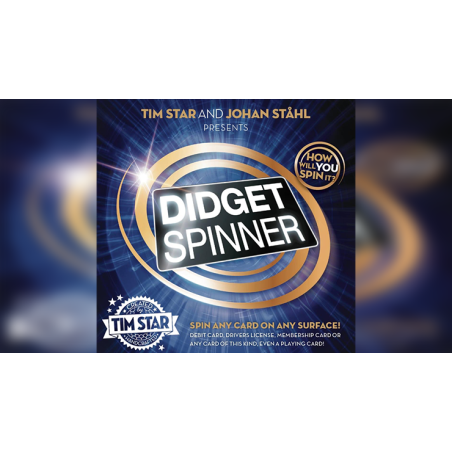 Diget Spinner - Tim Star and Johan Stahl wwww.magiedirecte.com