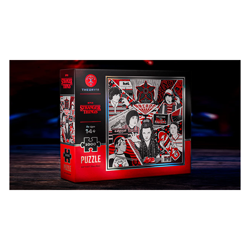 Stranger Things Jigsaw Puzzle by theory11 wwww.magiedirecte.com