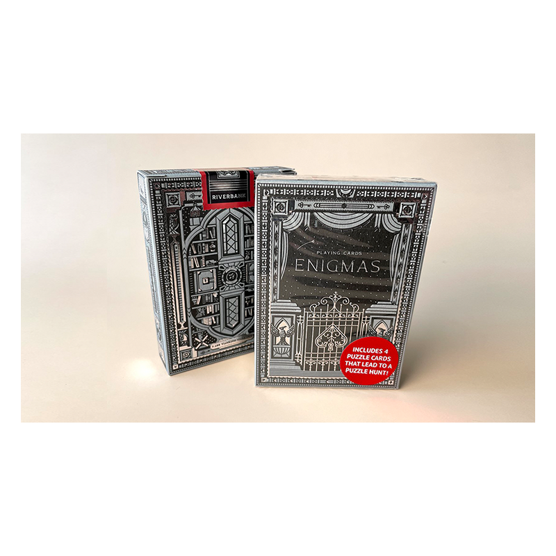 ENIGMAS Midnight Edition Playing Cards wwww.magiedirecte.com