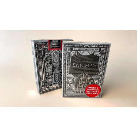 ENIGMAS Midnight Edition Playing Cards wwww.magiedirecte.com