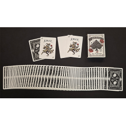 Rose Elites - Old Masters (Black) Marked Deck wwww.magiedirecte.com