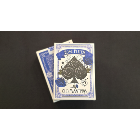 Rose Elites - Old Masters (Blue) Marked Deck wwww.magiedirecte.com