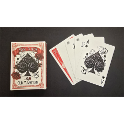 Rose Elites - Old Masters (Red) Marked Deck Playing Cards wwww.magiedirecte.com