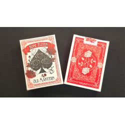 Rose Elites - Old Masters (Red) Marked Deck Playing Cards wwww.magiedirecte.com