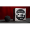 Sponge Balls 50PK BLACK 1" by Murphy's Magic wwww.magiedirecte.com