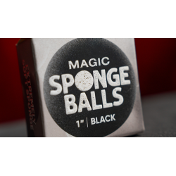 Sponge Balls 50PK BLACK 1" by Murphy's Magic wwww.magiedirecte.com