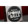 Sponge Balls 50PK BLACK 1" by Murphy's Magic wwww.magiedirecte.com