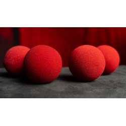 Magic Sponge Balls 50PK RED 3" by Murphy's Magic wwww.magiedirecte.com