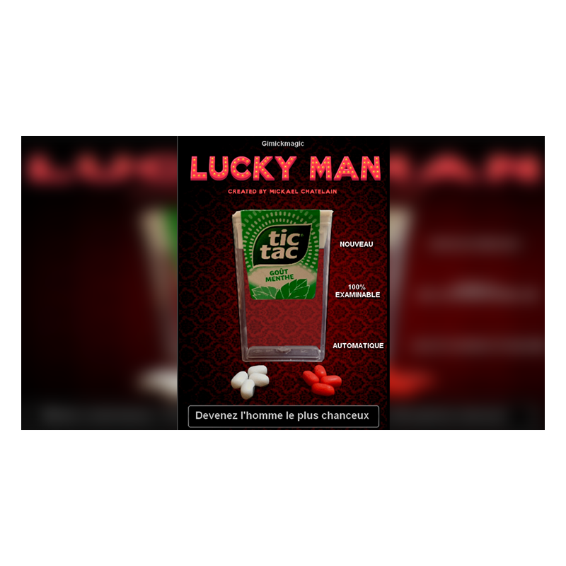 LUCKYMAN - Mickael Chatelain wwww.magiedirecte.com