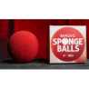 Sponge Balls 1PK RED 6" wwww.magiedirecte.com
