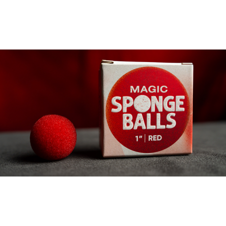 Magic Sponge Balls 50PK RED 1" by Murphy's Magic wwww.magiedirecte.com