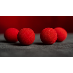 Magic Sponge Balls 50PK RED 1" by Murphy's Magic wwww.magiedirecte.com