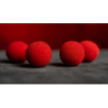 Sponge Balls 50PK RED 1" wwww.magiedirecte.com