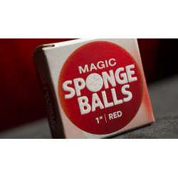 Magic Sponge Balls 50PK RED 1" by Murphy's Magic wwww.magiedirecte.com